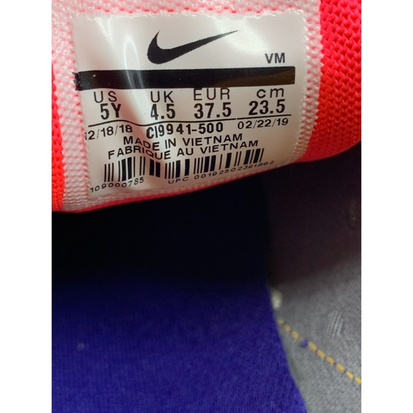 NEW Nike Air Max 270 GS Regency Purple - Picture 7 of 7